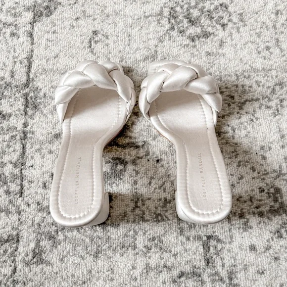 Loeffler Randall Silver Braided Heels - Picture 4 of 14